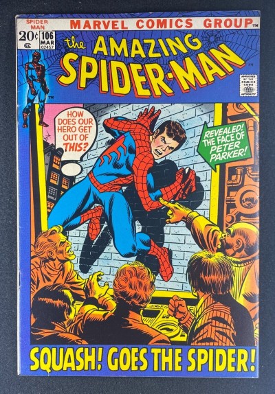 Amazing Spider-Man (1963) #106 FN/VF (7.0) John Romita Sr Cover and Art