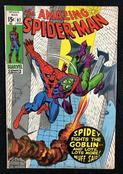 Amazing Spider-Man (1963) #97 VF- (7.5) no comics code drug story part 2 of 3