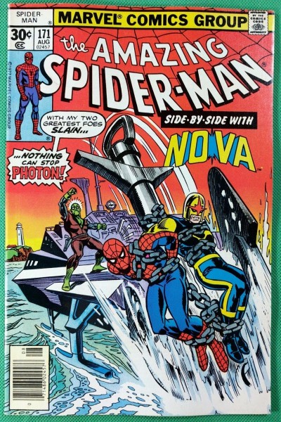 Amazing Spider-Man (1963) #171 VF (8.0)  Nova appearance