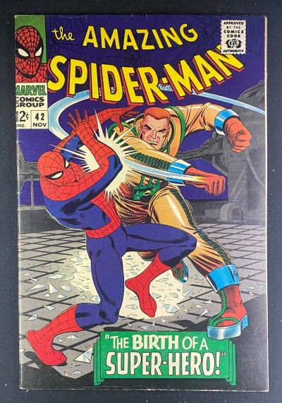 Amazing Spider-Man (1963) #42 VF- (7.5) Mary Jane Watson Revealed; 2nd App Rhino