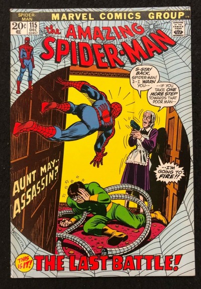 Amazing Spider-Man (1963) #115 VF- (7.5) Aunt May Doctor Octopus John Romita