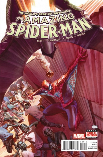 Amazing Spider-man (2015) #4 VF/NM Alex Ross Regular Cover