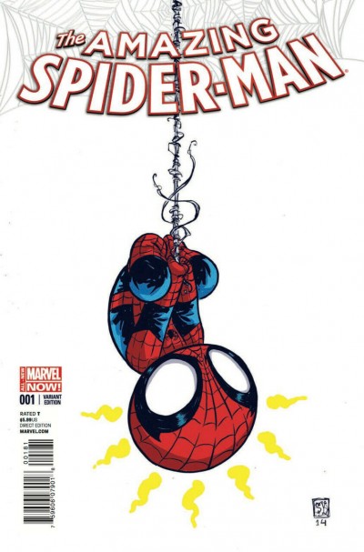 Amazing Spider-Man (2014) #1 VF/NM Skottie Young Baby Variant Cover Marvel Now!