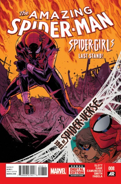 Amazing Spider-Man (2014) #8 VF/NM Camuncoli Cover Edge of Spider-Verse Tie-In