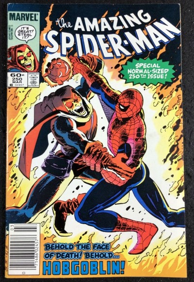 Amazing Spider-Man (1963) #250 FN/VF (7.0) Hobgoblin & Kingpin part 2 of 3