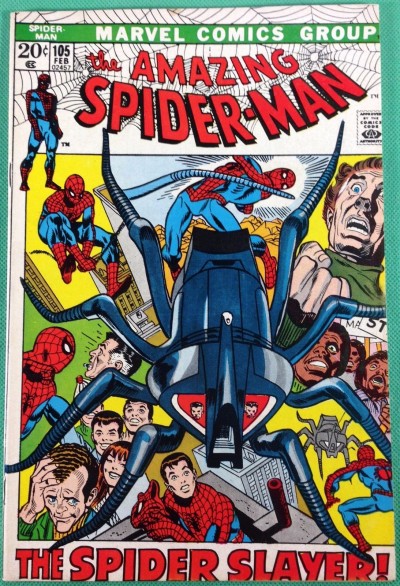 Amazing Spider-Man (1963) #105 VF-(7.5) vs Spider Slayer