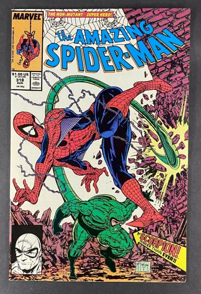 Amazing Spider-Man (1963) #318 NM (9.4) Scorpion Todd McFarlane Cover and Art