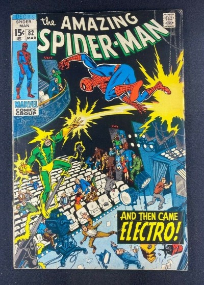 Amazing Spider-Man (1963) #82 VG/FN (5.0) Electro Marie Severin John Romita Sr