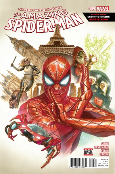 Amazing Spider-man (2015) #9 VF/NM Alex Ross Regular Cover