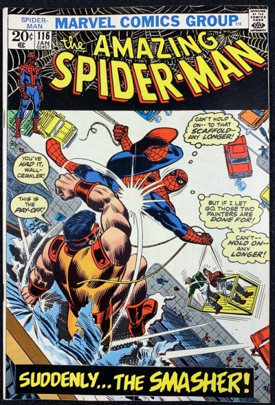 Amazing Spider-Man (1963) #116 FN (6.0) Mark Jewelers insert