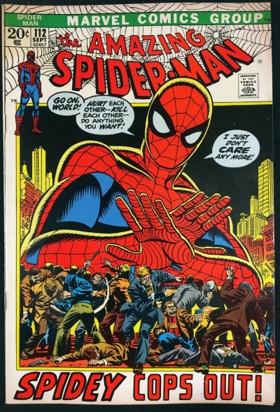 Amazing Spider-Man (1963) #112 FN+ (6.5) Mark Jewelers variant