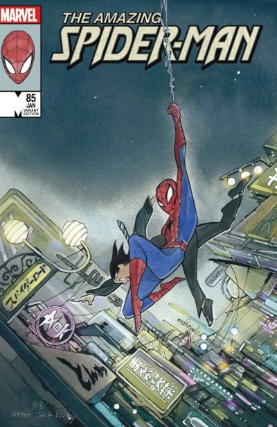 Amazing Spider-Man (2018) #85 (886) NM Peach MoMoKo Homage Variant Cover