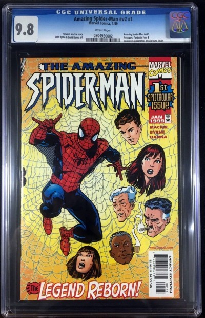 Amazing Spider-Man (1999) #1 (#442) CGC 9.8 (0804920002)
