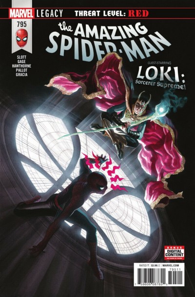 Amazing Spider-Man (2015) #795 VF/NM Alex Ross Loki Cover 1st Printing