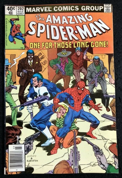 Amazing Spider-Man (1963) #202 VF- (7.5) Punisher Cover