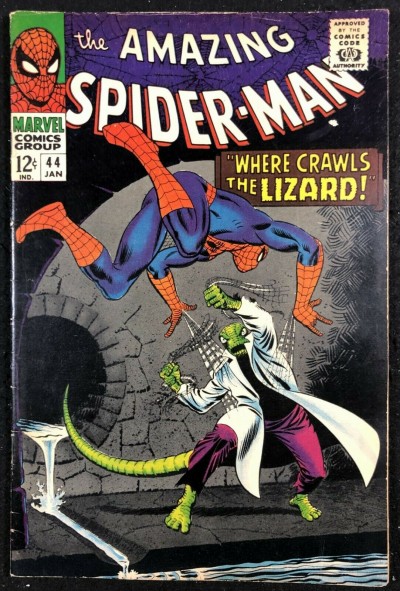 Amazing Spider-Man (1963) #44 FN (6.0) Lizard app & cover