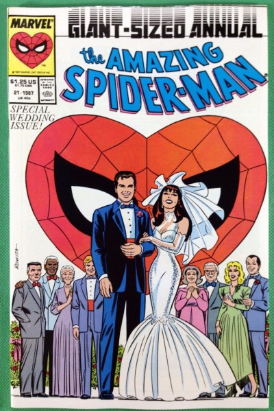 Amazing Spider-Man Annual (1964) #21 NM (9.4) Peter Parker Mary Jane wedding 