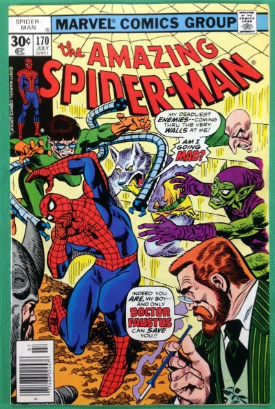 Amazing Spider-Man (1963) #170 FN/VF (7.0)  Rogues Gallery cover 