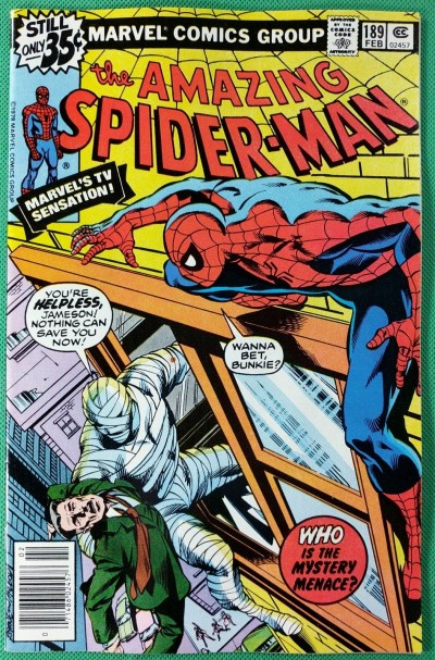 Amazing Spider-Man (1963) #189 NM- (9.2)  John Byrne art