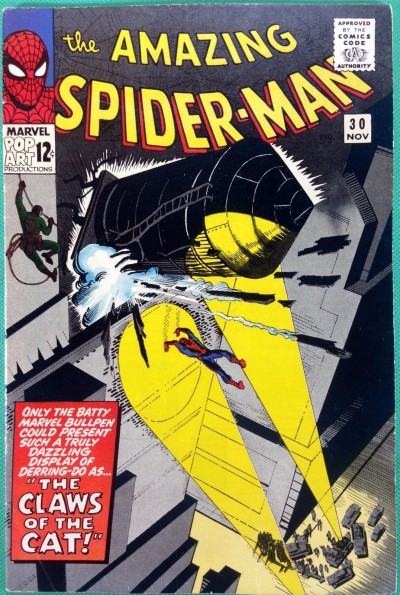Amazing Spider-Man (1963) #30 FN (6.0) 1st appearance Black Cat burglar