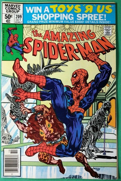 Amazing Spider-Man (1963) #209 VF/NM (9.0) 1st app Kraven