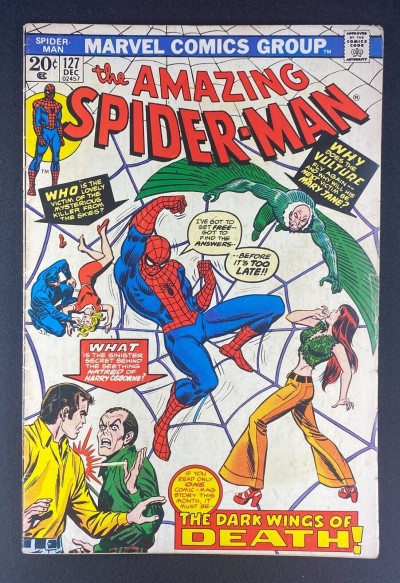 Amazing Spider-Man (1963) #127 VG+ (4.5) Vulture Mary Jane Ross Andru Art