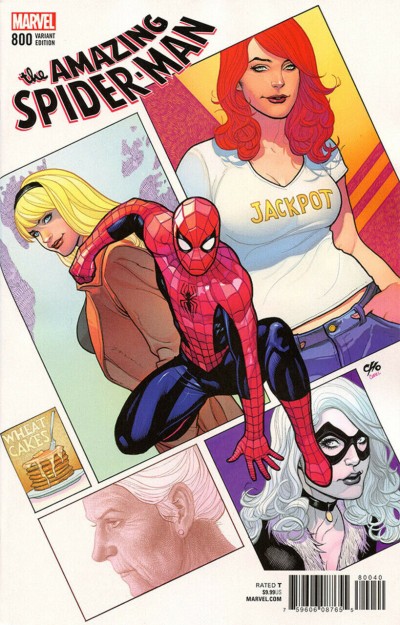 Amazing Spider-Man (2015) #800 VF/NM Frank Cho Variant cover