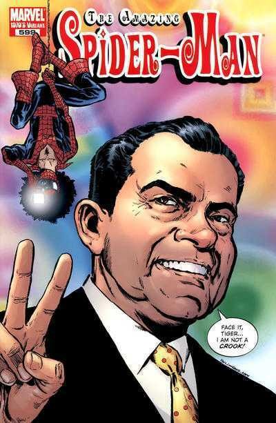 Amazing Spider-Man (1963) #599 VF/NM 1970's Richard Nixon Variant Cover