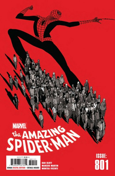 Amazing Spider-Man (2015) #801 VF/NM Marcos Martin Cover Regular