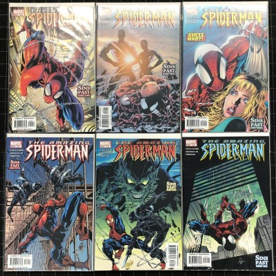 Amazing Spider-Man 509-514 VF/NM Sins Past complete 6 issue story by Straczynski