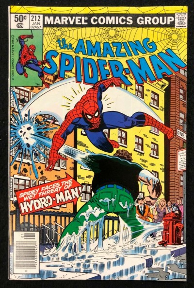 Amazing Spider-Man (1963) #212 NM (9.4) Hydro-Man