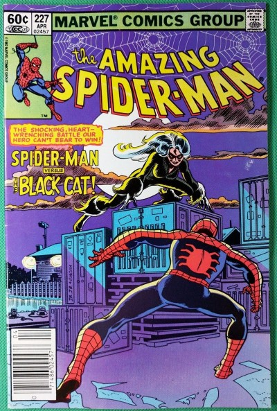 Amazing Spider-Man (1963) #227 VF (8.0)  vs Black Cat 
