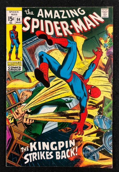 Amazing Spider-Man (1963) #84 FN/VF (7.0) Kingpin cover