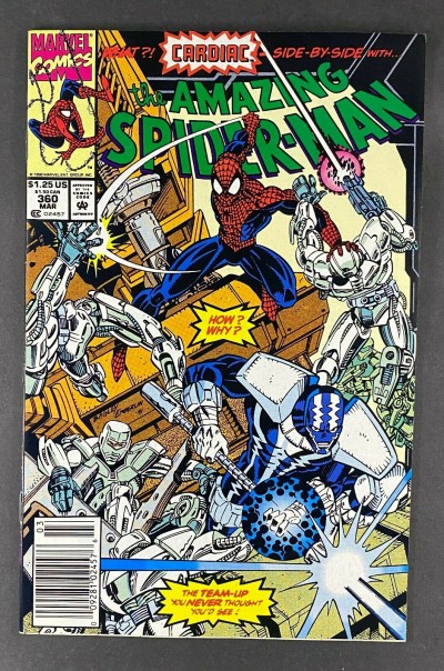 Amazing Spider-Man (1963) #360 NM- (9.2) 1st Appearance Cameo Carnage
