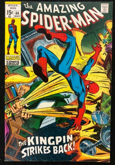 Amazing Spider-Man (1963) #84 FN/VF (7.0) John Buscema Kingpin