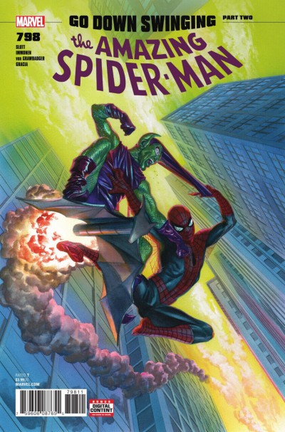 Amazing Spider-Man (2015) #798 NM "Go Down Swinging" Part Two Alex Ross Goblin