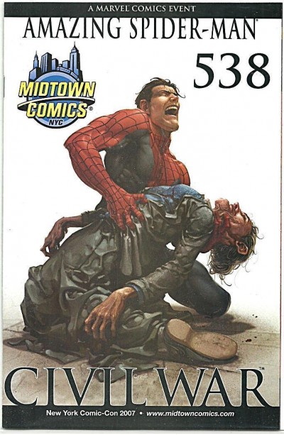 Amazing Spider-man (1963) #538 VF/NM Exclusive Midtown Comics Crain Variant  