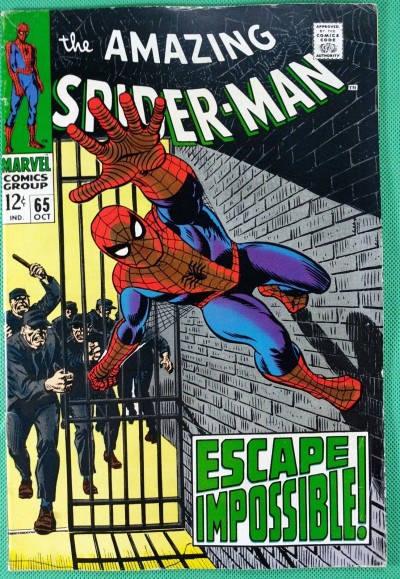 Amazing Spider-Man (1963) #65 FN- (5.5) 
