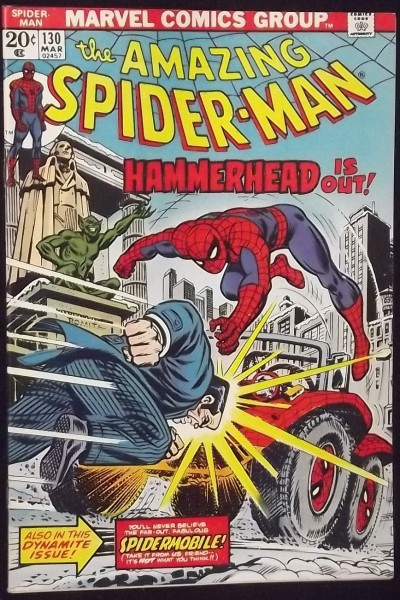 AMAZING SPIDER-MAN #130 NM- HAMMERHEAD