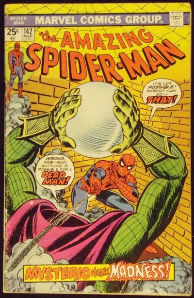 AMAZING SPIDER-MAN #142 VG MYSTERIO GWEN STACY CLONE CAMEO