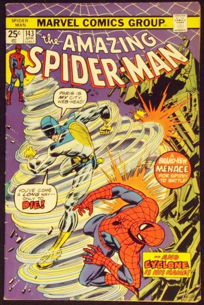 AMAZING SPIDER-MAN #143 FN+ 1ST APPEARANCE CYCLONE GWEN STACY CLONE CAMEO