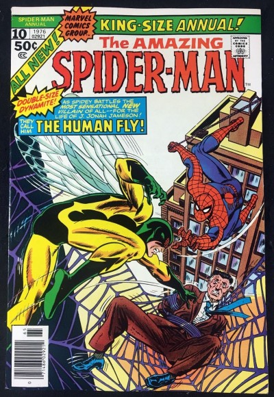 Amazing Spider-Man Annual (1976) #10 VF+ (8.5) origin Human Fly