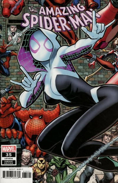Amazing Spider-Man (2018) #35 (#836) VF/NM Arthur Adams 8-Bit Connecting Variant