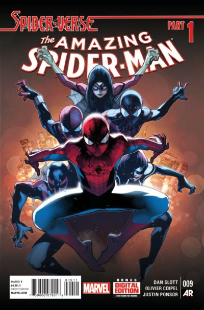 Amazing Spider-Man (2014) #9 VF/NM Olivier Coipel Regular Spider-Verse Part 1