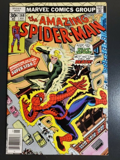 Amazing Spider-Man (1963) #168 NM (9.4)  Will O' The Wisp cover |