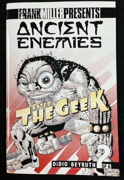 Ancient Enemies (2022) #2 NM- Frank Miller 1:25 Variant Cover