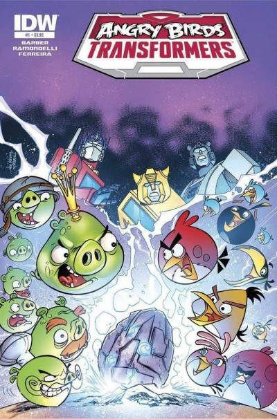 Angry Birds Transformers (2016) #2 of 2 Variant Cover IDW