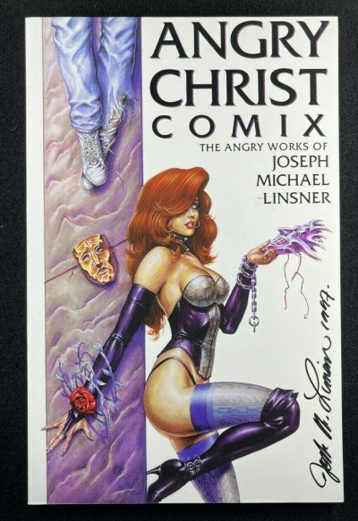 Angry Christ Comix (1994) #1 NM (9.4) Signed Joe Linsner Sirius Entertainment