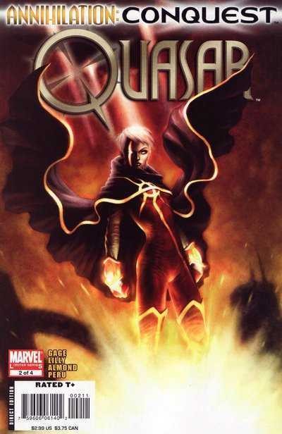 Annihilation: Conquest - Quasar (2007) #2 of 4 VF Matt Wilson Cover
