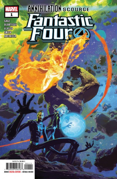 Annihilation - Scourge: Fantastic Four (2019) #1 VF/NM Josemaria Casanovas Cover